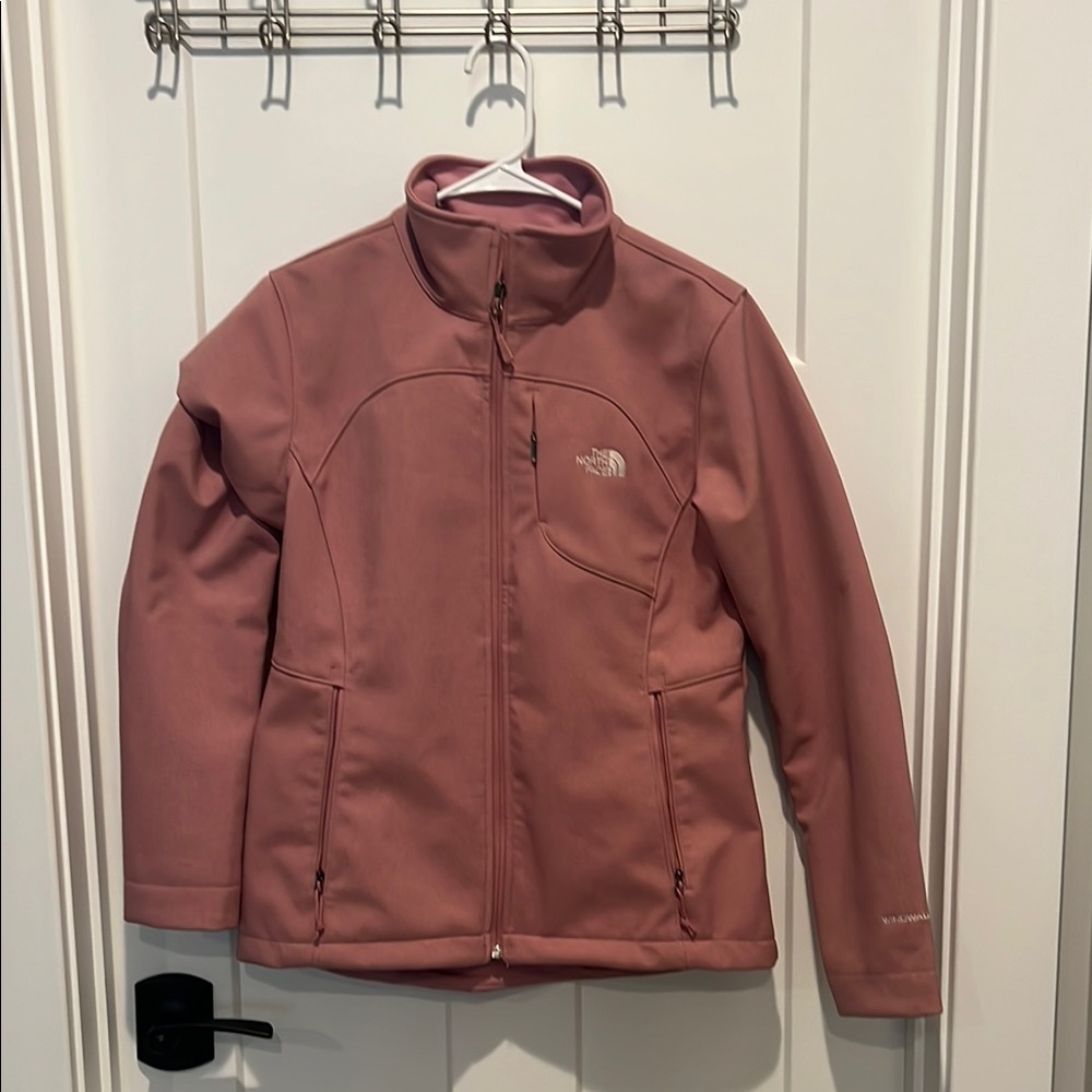 The North Face Pink Windwall Jacket